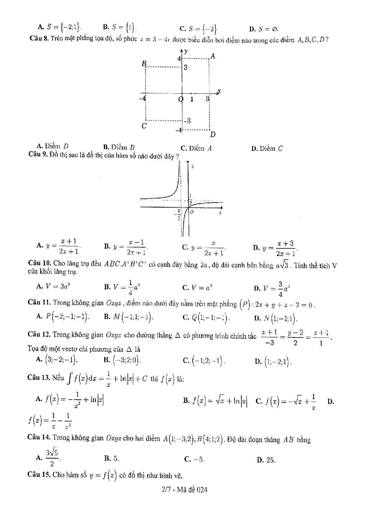 loi giai de thi thu thpt quoc gia 2019 mon toan so gddt lao cai