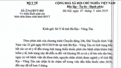 thieu thuoc phat cho benh nhan bao hiem y te bo y te len tieng