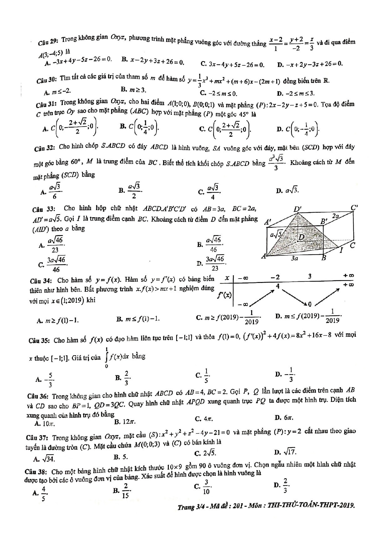 de thi thu thpt quoc gia 2019 mon toan so gddt da nang