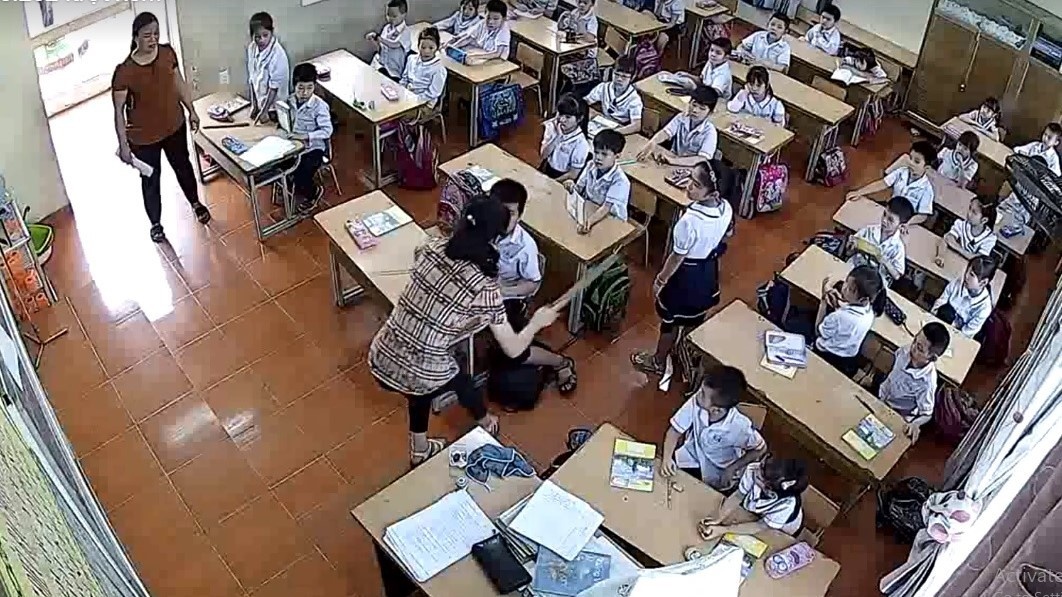 vu giao vien tat hoc sinh o hai phong co giao chi diem hoc sinh co thoat toi