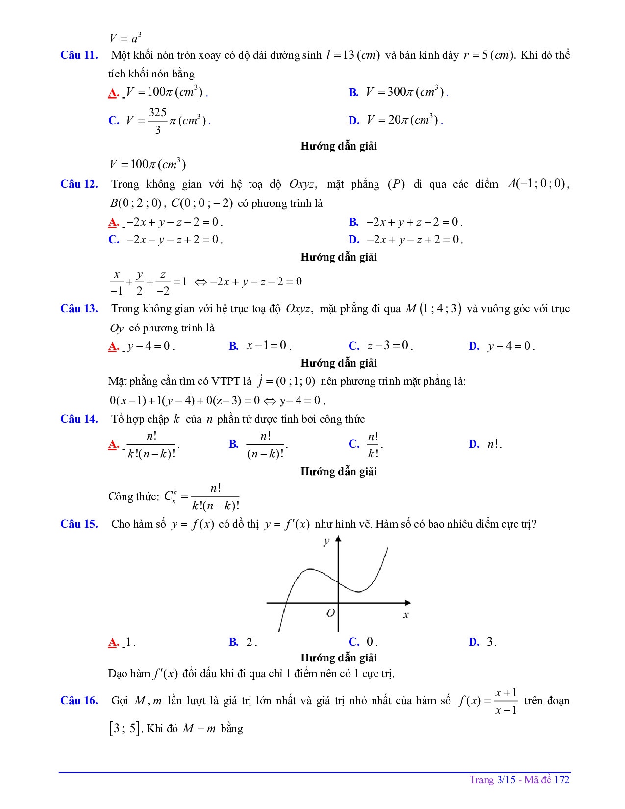 de thi thu thpt quoc gia 2019 mon toan co dap an so gddt dong thap