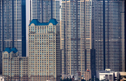 'Rừng bê tông' tại khu đô thị xa hoa trên đường Nguyễn Hữu Cảnh rung be tong tai khu do thi xa hoa tren duong nguyen huu canh