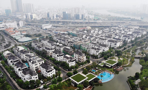 'Rừng bê tông' tại khu đô thị xa hoa trên đường Nguyễn Hữu Cảnh rung be tong tai khu do thi xa hoa tren duong nguyen huu canh