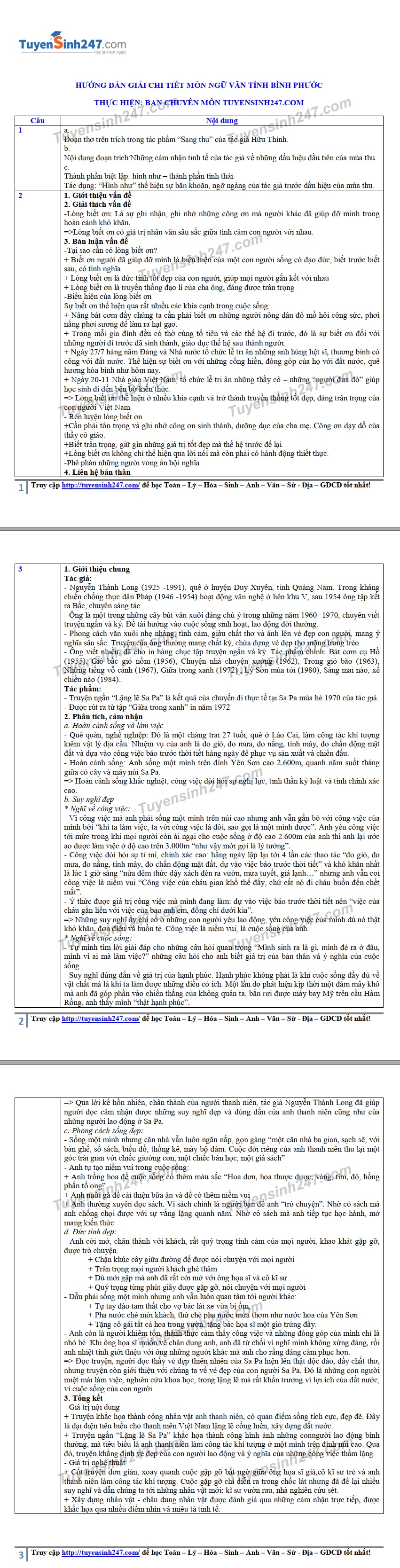 Gợi ý đáp án đề thi vào lớp 10 môn Văn Sở GD&ĐT Bình Phước 2019 goi y dap an de thi vao lop 10 mon van so gddt binh phuoc 2019