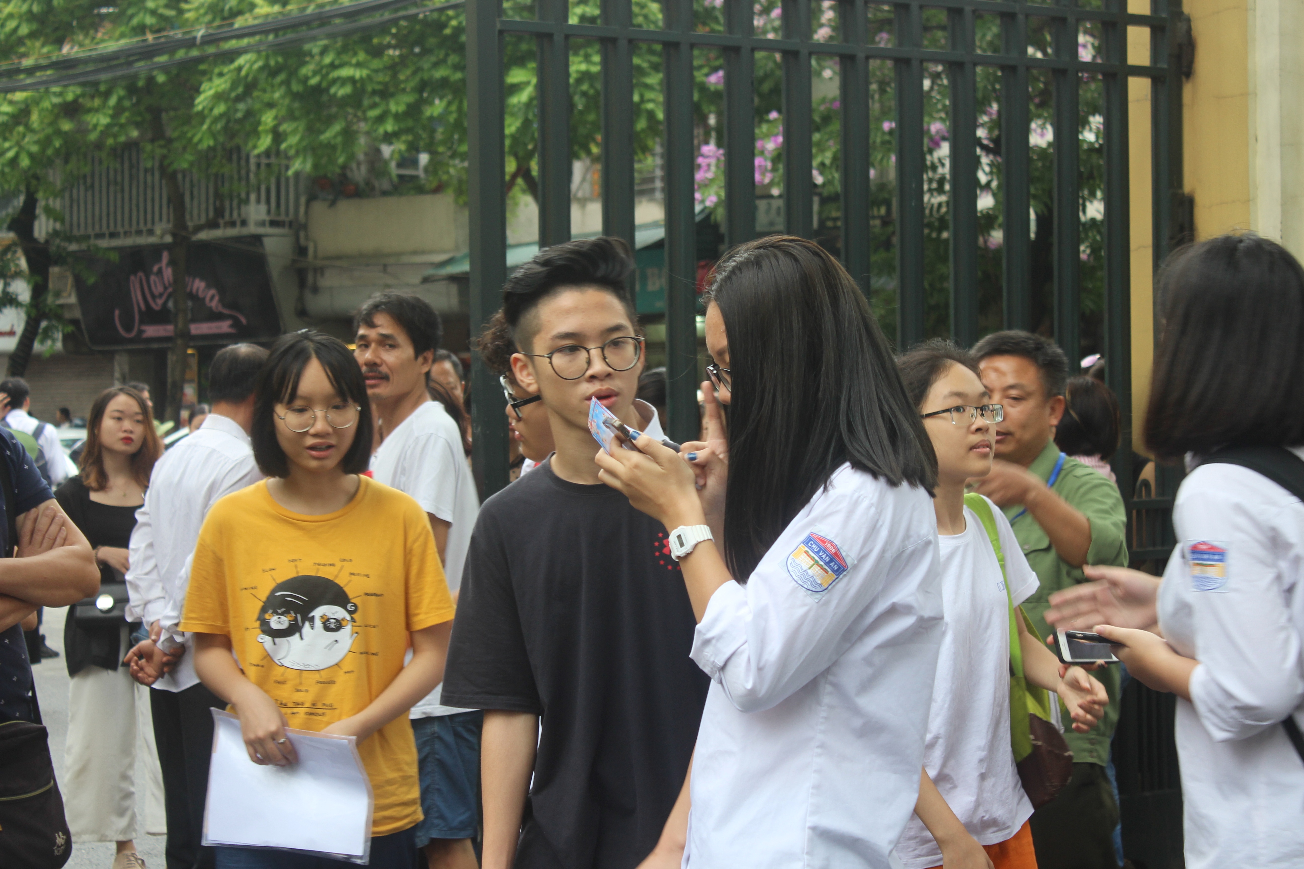 tuyen sinh lop 10 ha noi 519 thi sinh bo thi mon toan