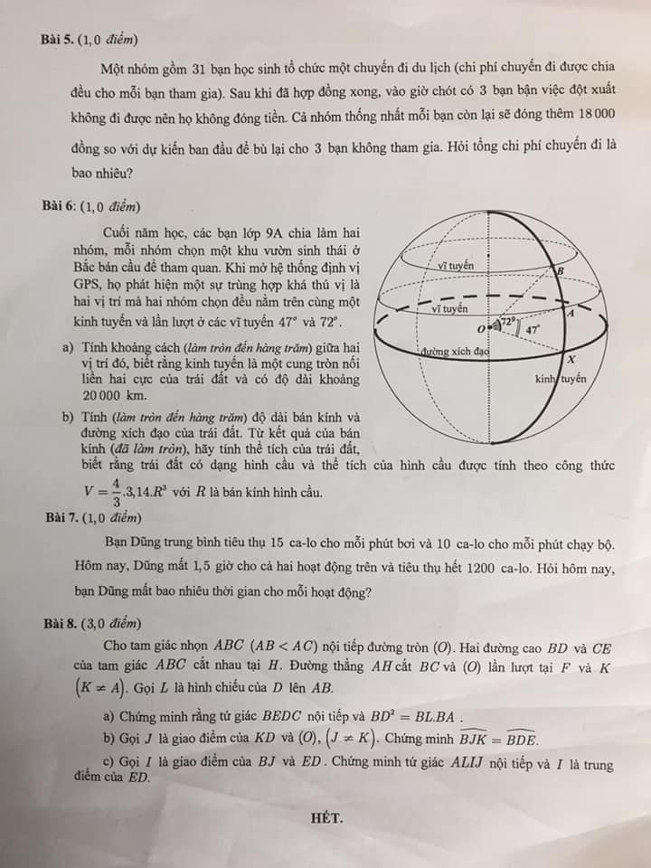 de thi tuyen sinh lop 10 mon toan tp hcm pho diem chung khoang 6 75 diem