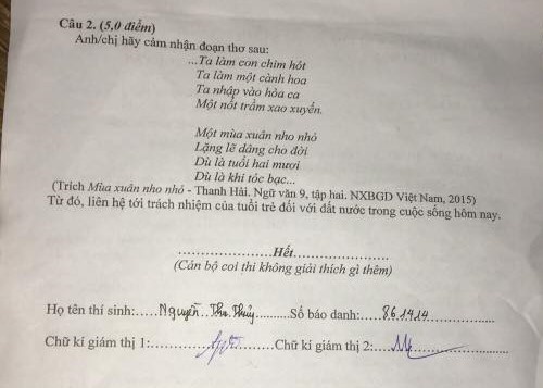 goi y dap an de thi tuyen sinh lop 10 mon van so gddt thanh hoa 2019