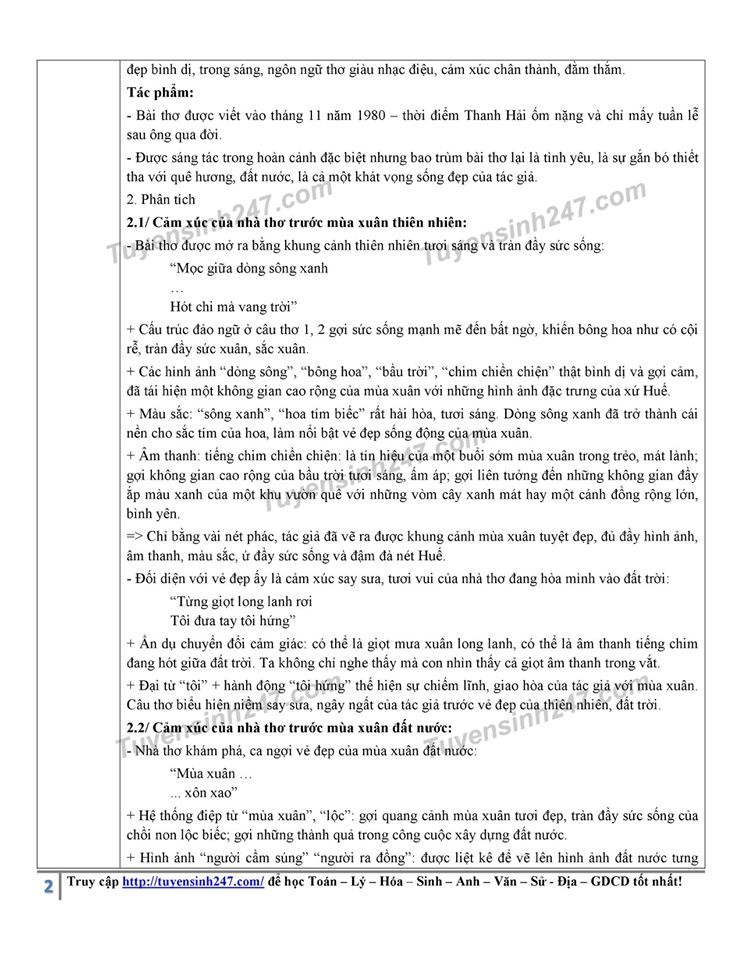 Gợi ý đáp án đề thi tuyển sinh lớp 10 môn Văn Sở GD&ĐT Lạng Sơn goi y dap an de thi tuyen sinh lop 10 mon van so gddt lang son