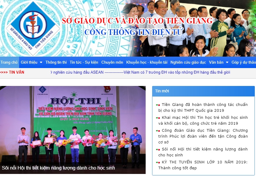 tra cuu diem thi tuyen sinh lop 10 tien giang nam 2019