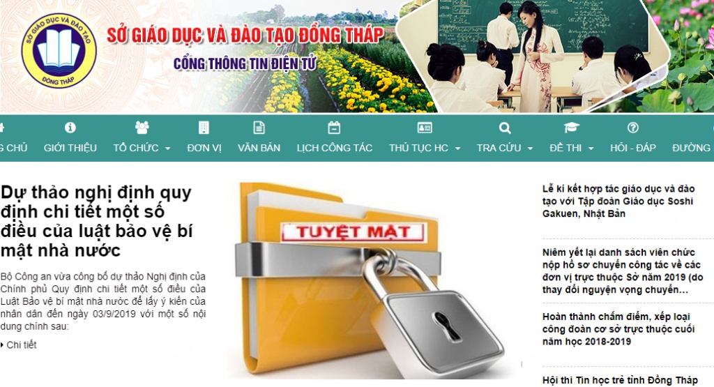 tra cuu diem thi tuyen sinh lop 10 dong thap nam 2019