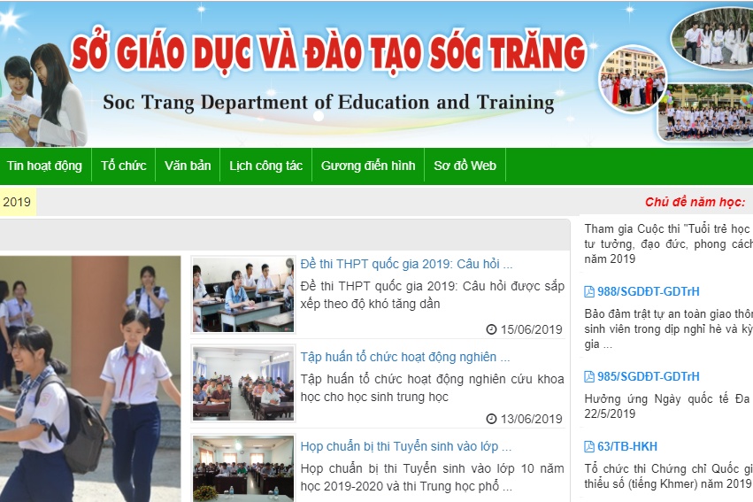 tra cuu diem thi tuyen sinh lop 10 soc trang nam 2019