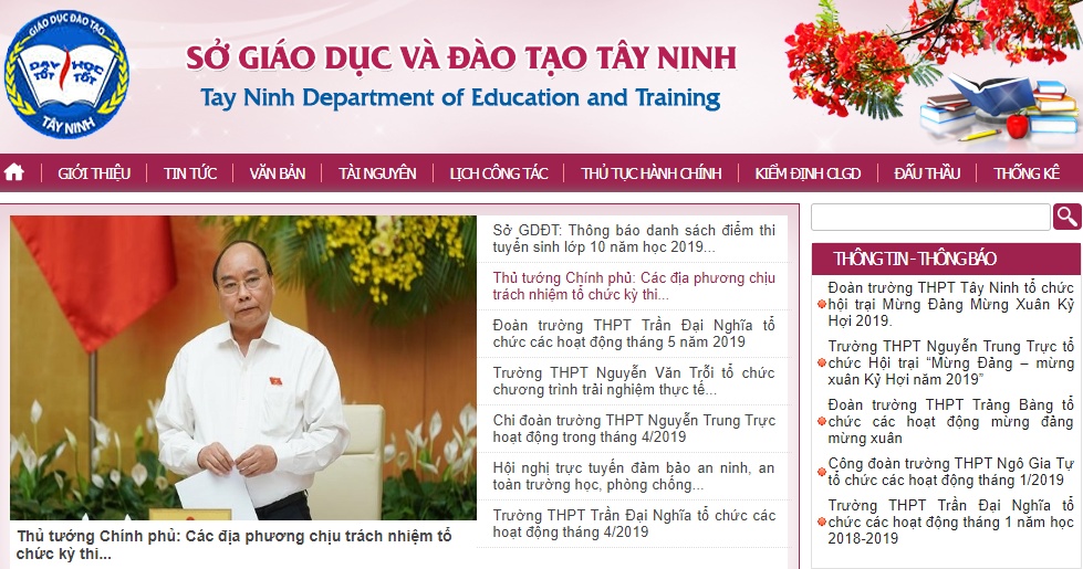 diem chuan lop 10 o tay ninh nam 2019