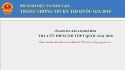 Tra cứu điểm thi THPT quốc gia 2019 ở Hòa Bình