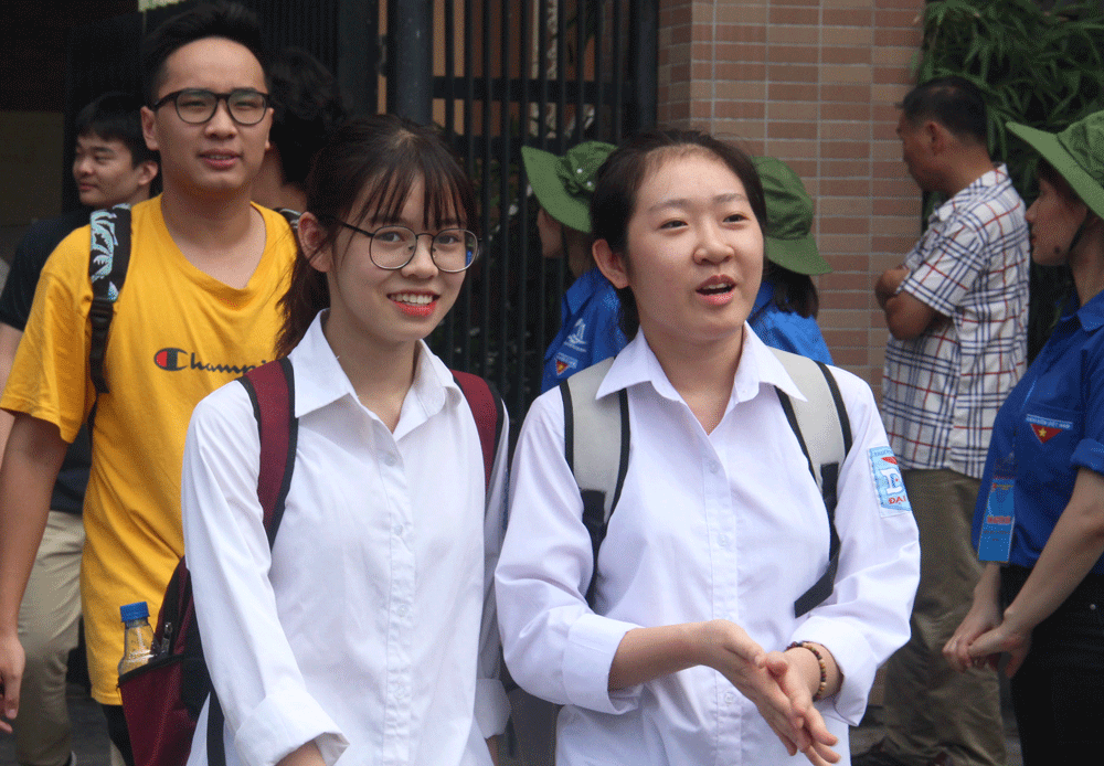 thi sinh rang ro sau bai thi mon van tu tin dat 8 diem