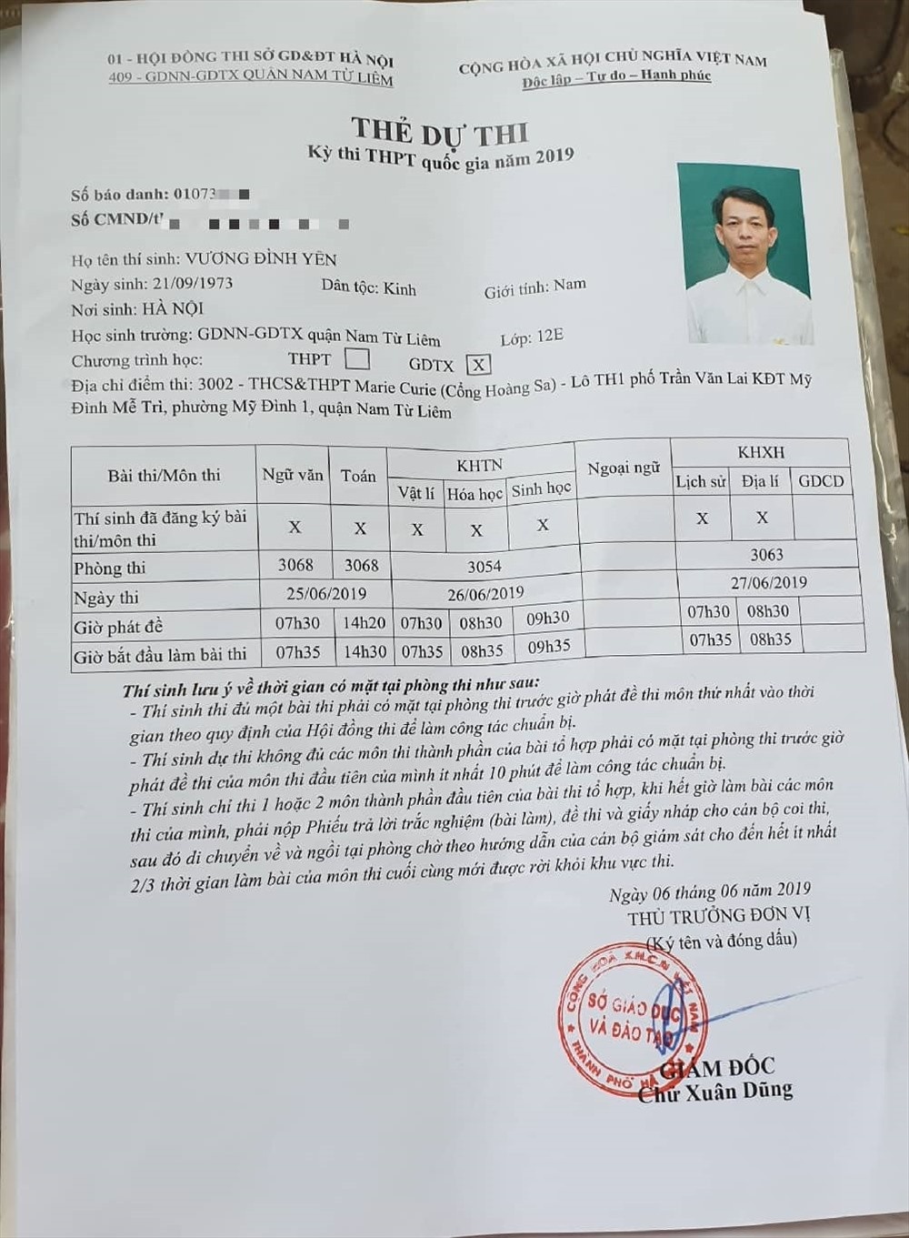 truong thon 46 tuoi quyet tam den sach 3 nam de thi thpt quoc gia