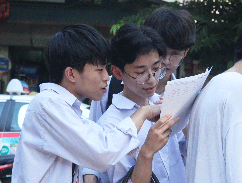 giam thi ki nham 3 thi sinh o lao cai phai lam lai bai thi mon van