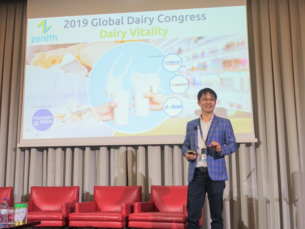 vinamilk la dai dien duy nhat cua chau a trinh bay ve xu huong organic tai hoi nghi sua tuoi toan cau 2019