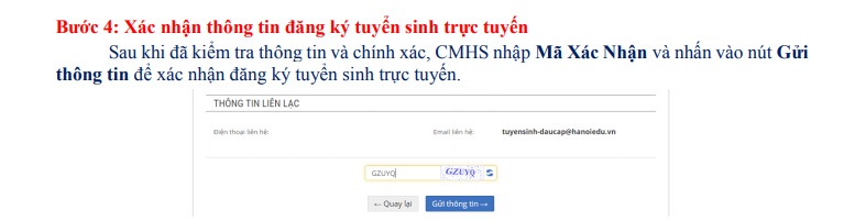 huong dan dang ky tuyen sinh truc tuyen vao mam non lop 1 va lop 6