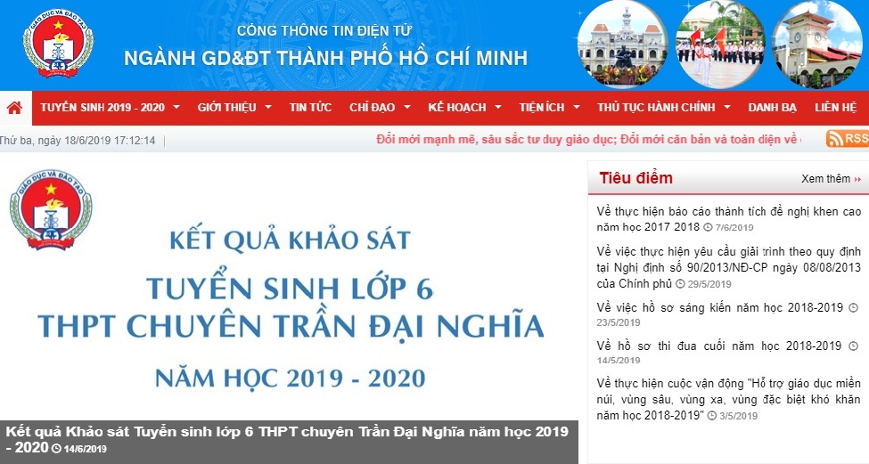 sang mai 37 tp hcm cong bo diem chuan lop 10 nam 2019