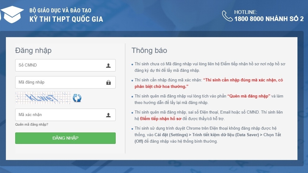 Tra cứu điểm thi THPT quốc gia 2019 ở TP HCM