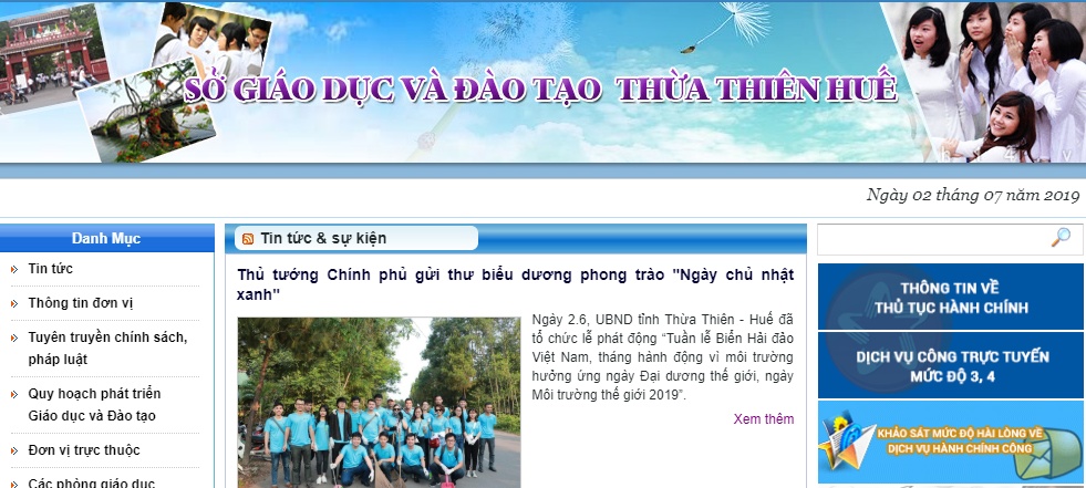 tra cuu diem thi thpt quoc gia 2019 o thua thien hue