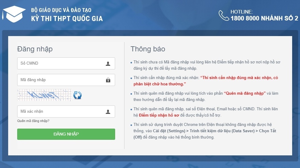 Từ 0h sáng 14/7 chính thức công bố điểm thi THPT quốc gia 2019