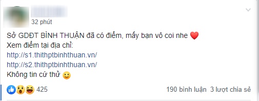 thuc hu binh thuan da tra cuu duoc diem thi thpt quoc gia 2019