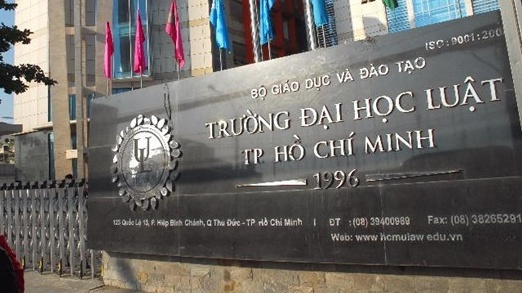 Danh sách thí sinh trúng tuyển thẳng vào ĐH Luật TP HCM năm 2019