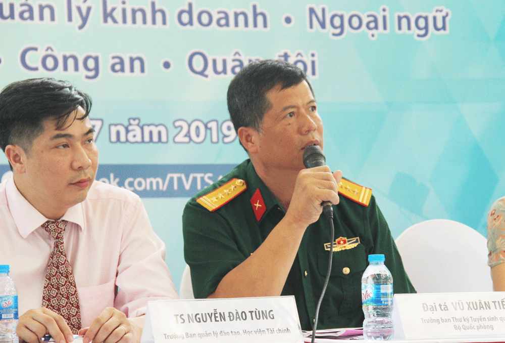 Tuyển sinh 2019: Tỉ lệ chọi 1/100 vào trường quân đội tuyen sinh 2019 ti le choi 1100 vao truong quan doi