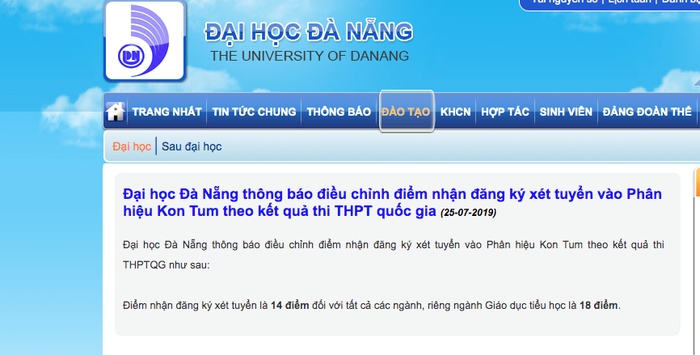 tuyen sinh 2019 nhieu truong dai hoc tang diem san
