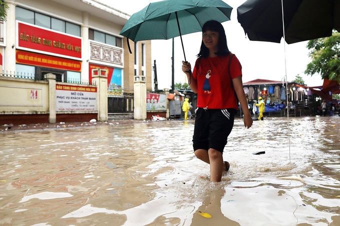 ha noi nhung diem ngap nang do mua lon sau bao so 3