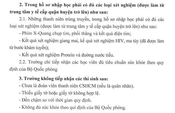 danh sach thi sinh trung tuyen vao hoc vien quan y nam 2019