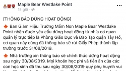 Mầm non "nhốt trẻ vào tủ đồ" thông báo dừng hoạt động