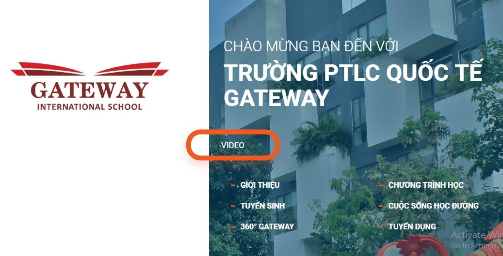 truong gateway la truong tu thuc giang day chuong trinh nuoc ngoai