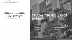 Trường Gateway là trường tư thục giảng dạy chương trình nước ngoài