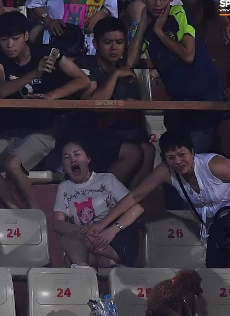 nu co dong vien bi trung phao sang phau thuat 2 lan dieu tri bong 15 ngay