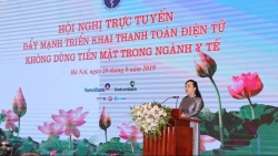 35% bệnh nhân thanh toán viện phí không dùng tiền mặt