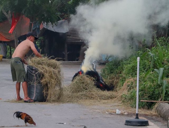 ha noi mit mu khoi toa do dot rom ra nhung ngay o nhiem khong khi