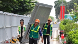 Hà Nội cấm xe nhiều tuyến phố để xây dựng đường đua xe F1