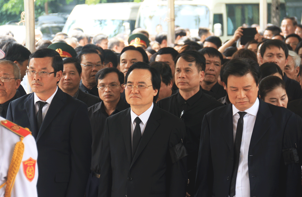 giot nuoc mat nghen ngao tien dua thu truong bo giao duc le hai an