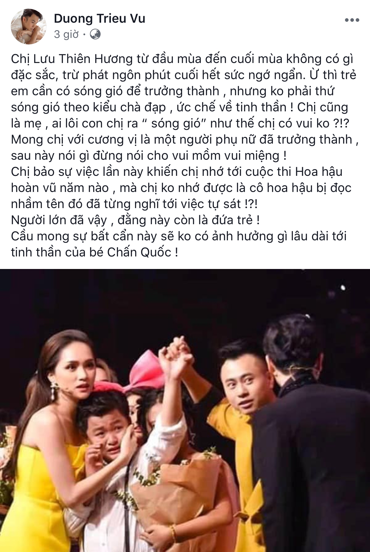 doc nham ket qua giong hat viet nhi duong trieu vu noi luu thien huong ngo ngan