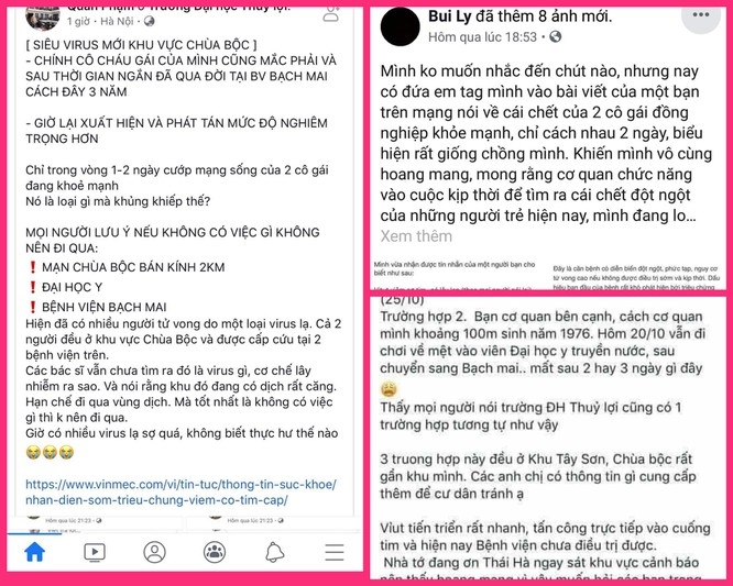 “Virus gây viêm cơ tim, tử vong sau 2 ngày mắc bệnh” là thông tin bịa đặt virus gay viem co tim tu vong sau 2 ngay mac benh la thong tin bia dat