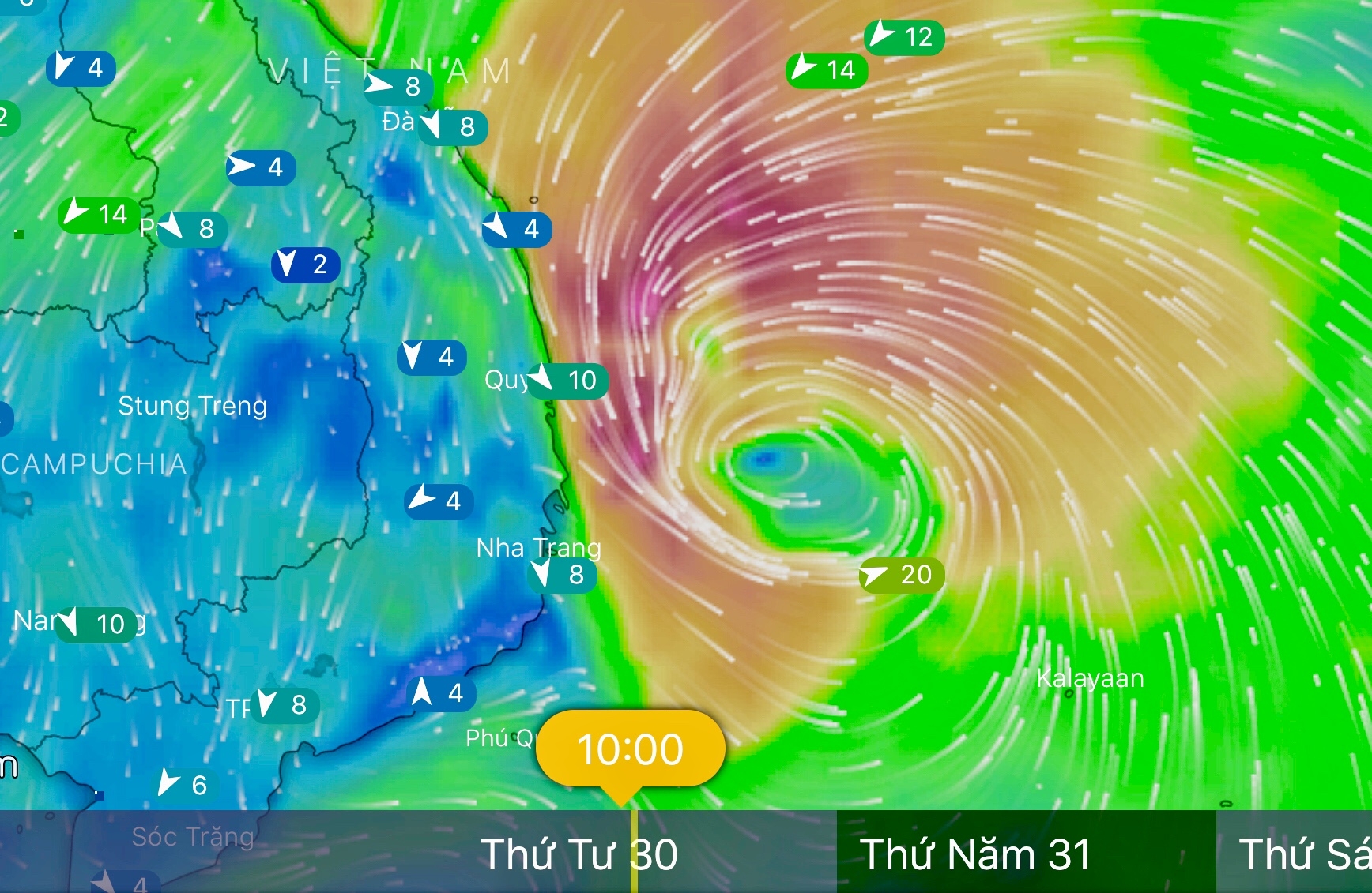 bao so 5 giat cap 11 tien sat binh dinh khanh hoa