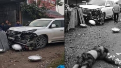 danh tinh tai xe xe lexus bien 77777 gay tai nan chet nguoi o ha noi