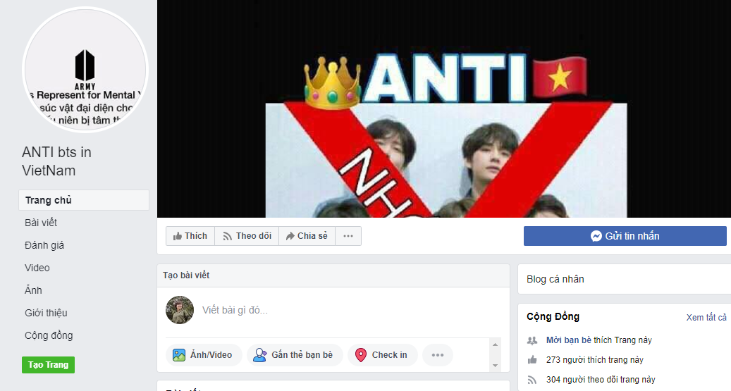 xuc pham nhom nhac bts tren mang nam sinh bi dinh chi hoc 4 ngay