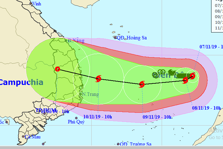 Tin mới nhất bão số 6: Quảng Ngãi, Khánh Hoà gió giật cấp 15 trong hai ngày tới quang ngai khanh hoa don bao so 6 giat cap 15 trong hai ngay toi