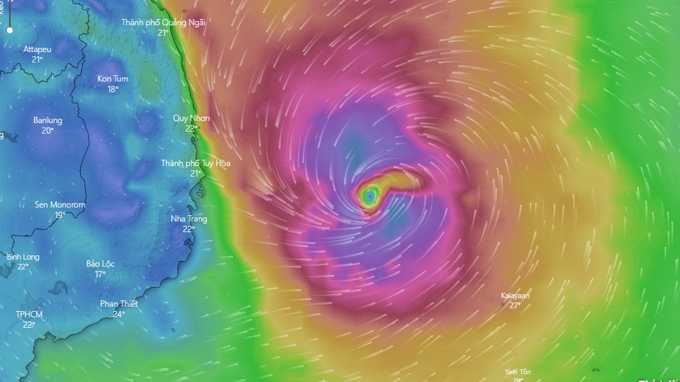 Bão số 6 đổ bộ, lùi lịch bay các tỉnh Quảng Ngãi – Khánh Hòa bao so 6 do bo lui lich bay cac tinh quang ngai khanh hoa