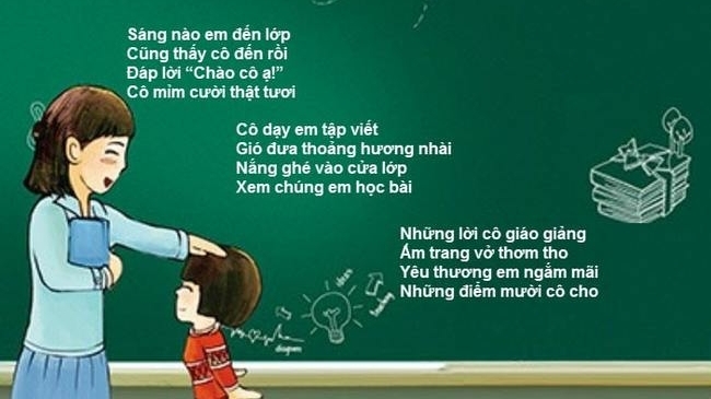Những bài thơ xúc động nhất tặng thầy cô dịp 20/11