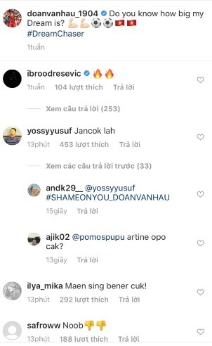 thua 0 3 fan u22 indonesia tan cong trang ca nhan doan van hau