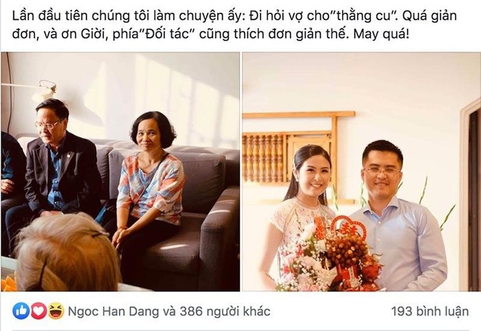hoa hau ngoc han bi mat lam dam hoi voi ban trai